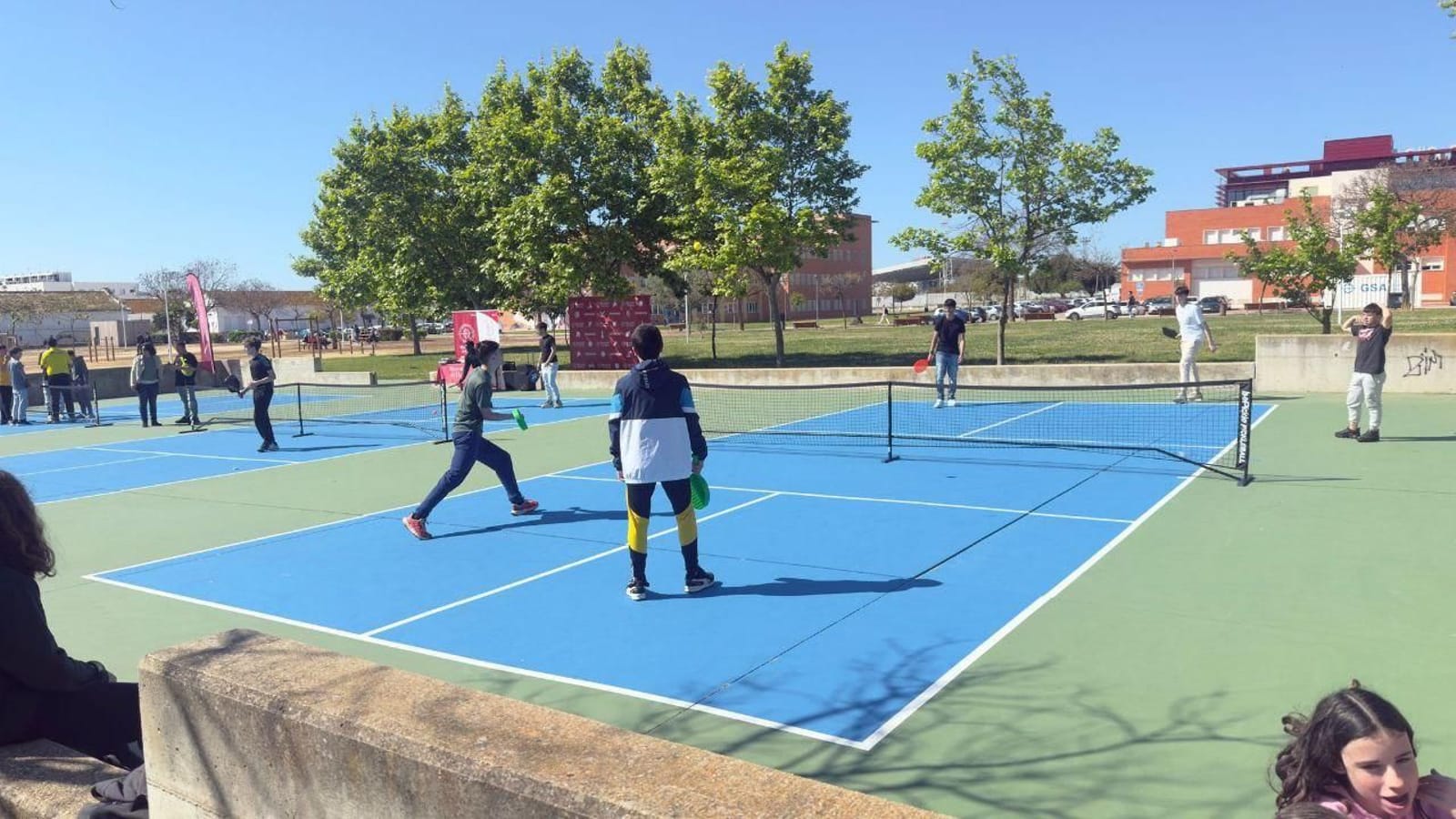 Inauguración de pistas de pickleball