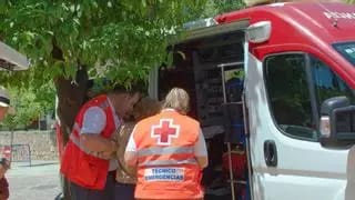 Dispositivo sanitario de Cruz Roja para las Cruces de Córdoba