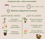 Intercambio de plantas, semillas y esquejes