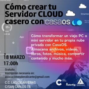 Taller. Cómo crear tu Servidor Cloud casero con CasaOS