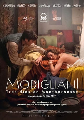 Modigliani, tres días en Montparnasse
