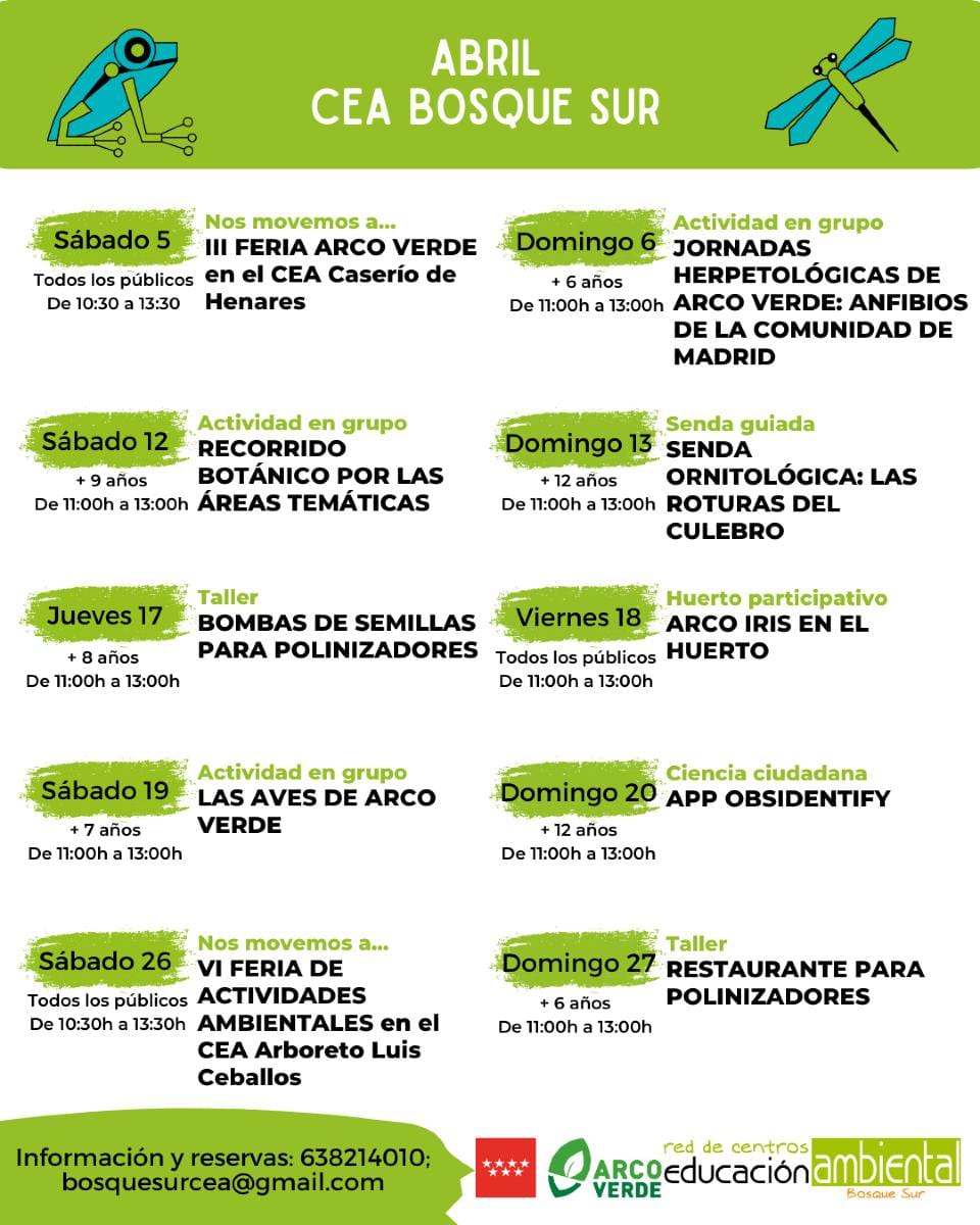 Recorrido botánico por las áreas temáticas