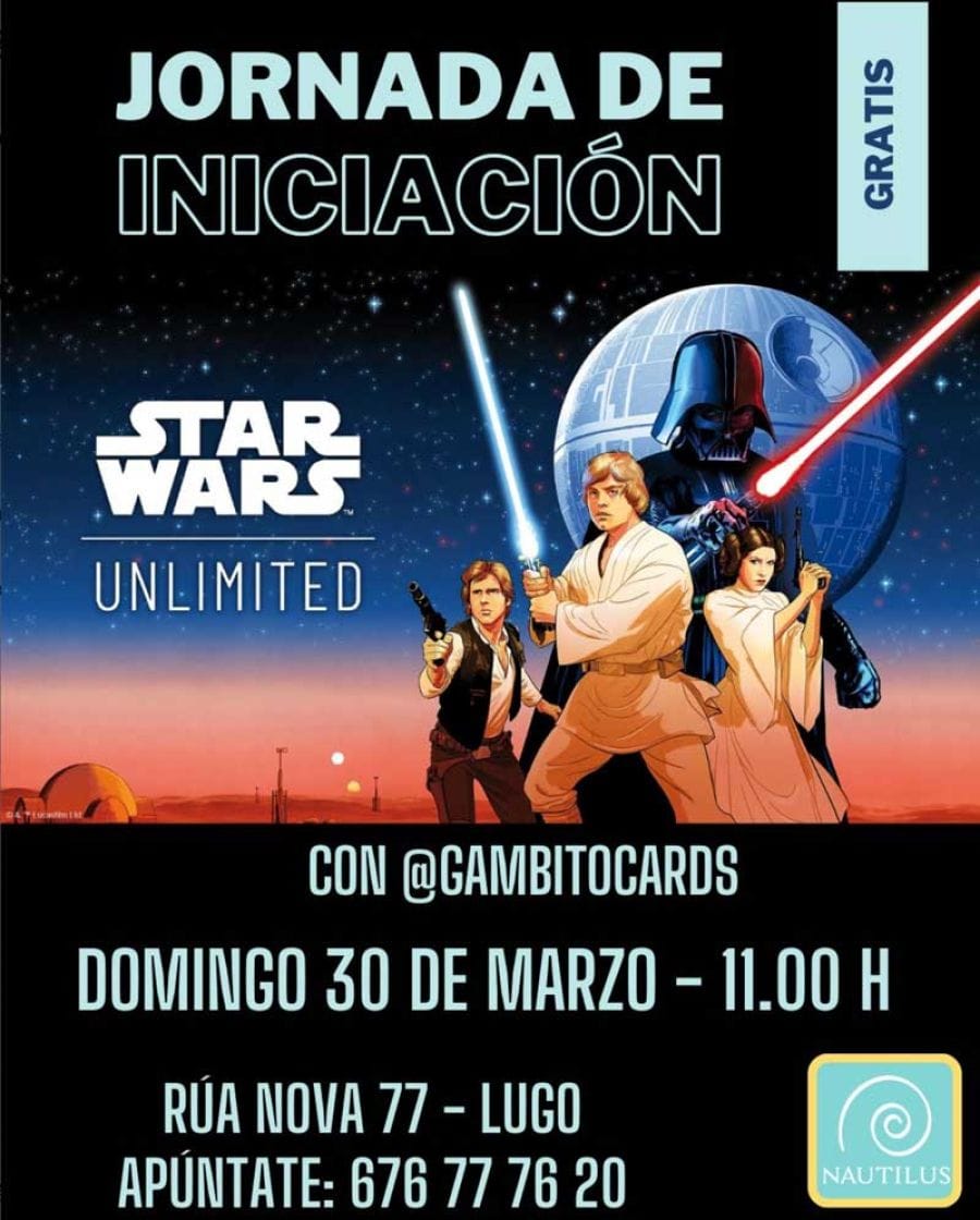 "Star Wars Unlimited" | Jornada de iniciación