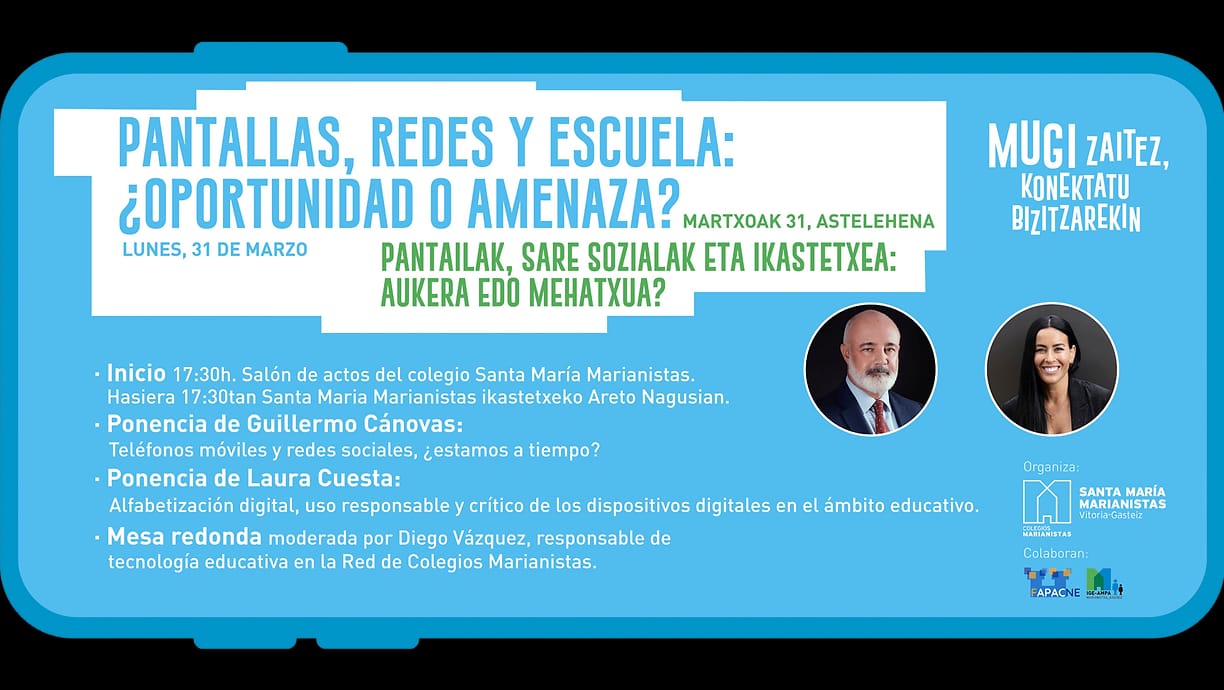 Pantallas, redes y escuela: ¿oportunidad o amenaza?