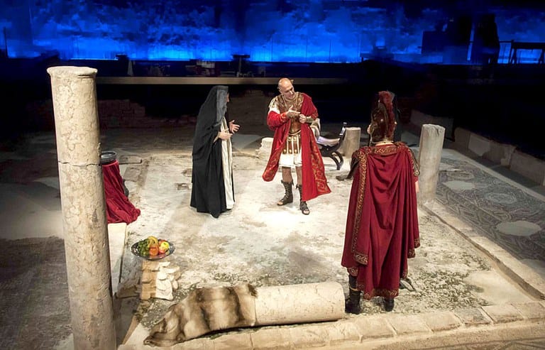 «Poncio Pilato» en el Antiquarium