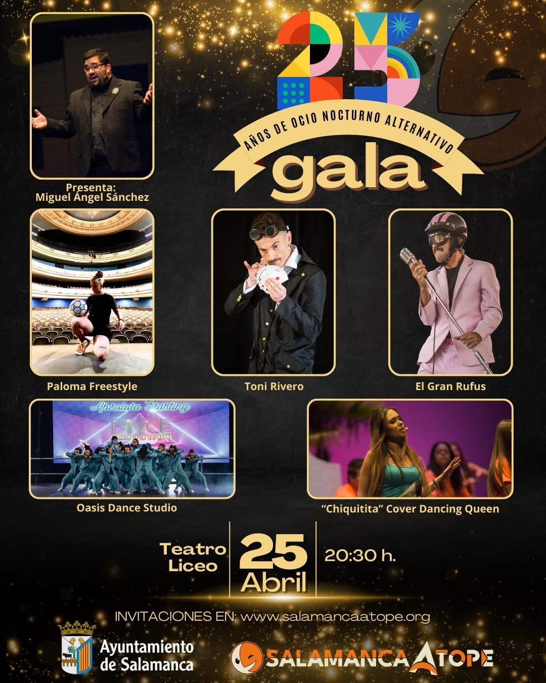 Gala 25 Aniversario Salamanca a Tope