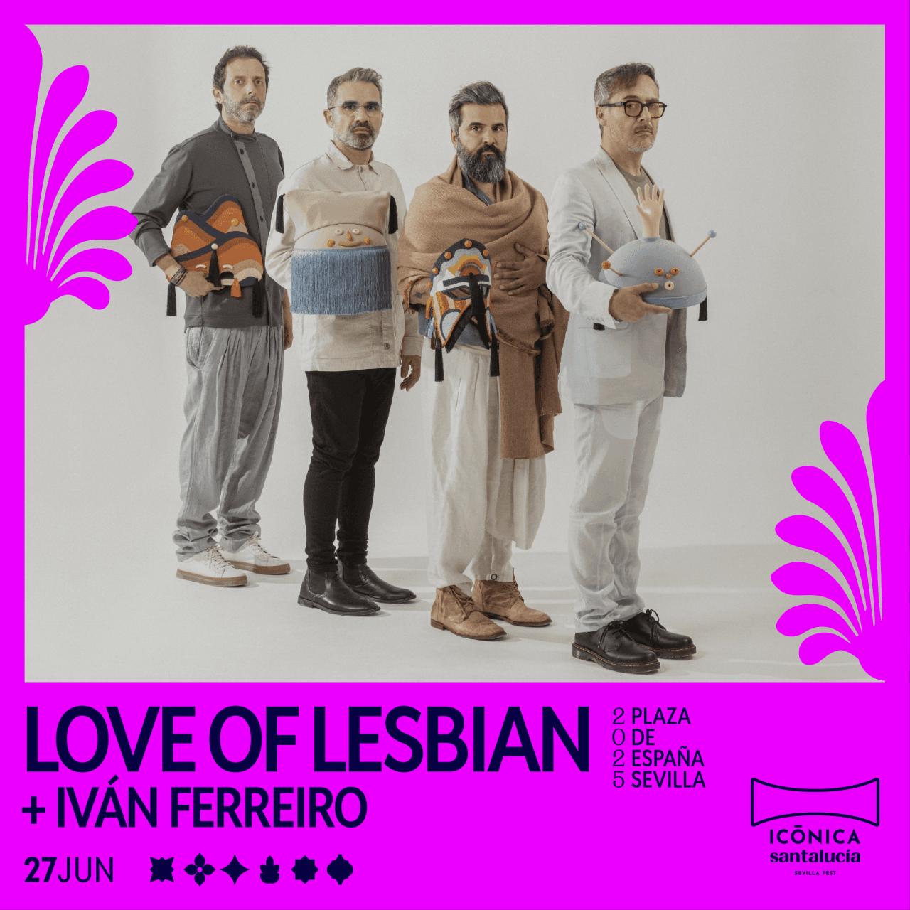 Love of Lesbian + Iván Ferreiro en Icónica Santalucía Sevilla Fest