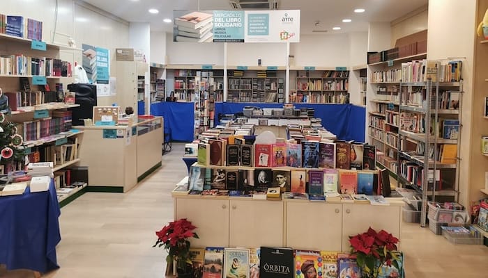 La librería de ‘Ayre Solidario’