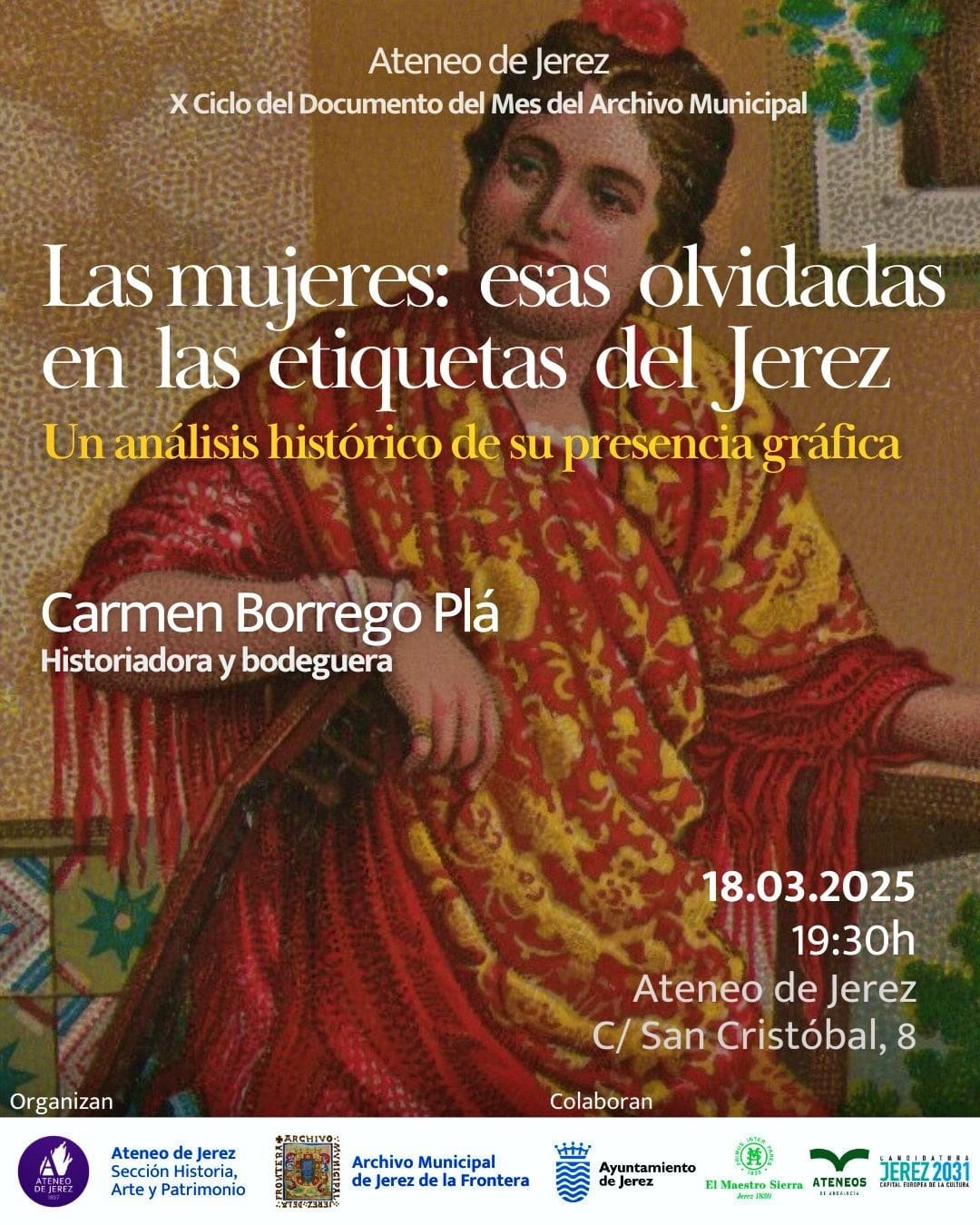 Las mujeres: esas olvidadas en las etiquetas del Jerez. Un análisis histórico de su presencia gráfica