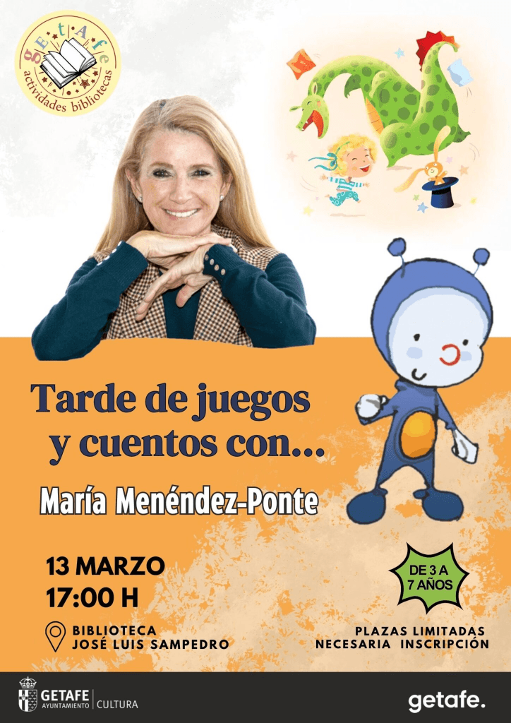 Tarde de cuentos y juegos con María Menéndez-Ponte
