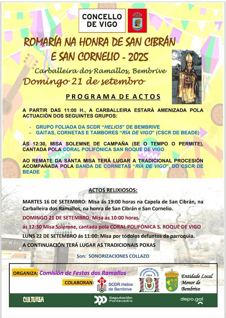 Romaría dos Ramallos en Bembrive