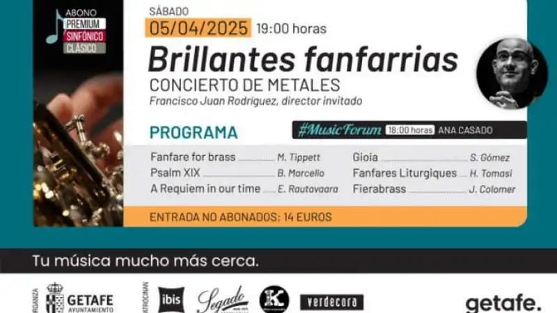 BRILLANTES FANFARRIAS. CONCIERTO DE METALES