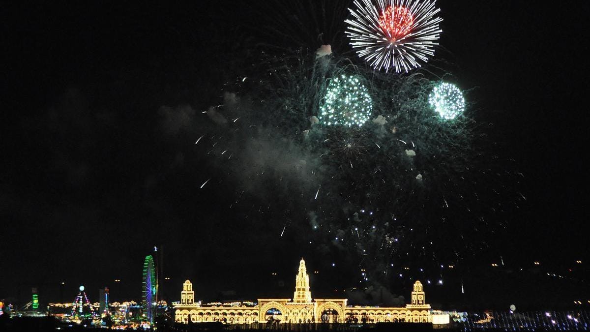 Fuegos artificiales Feria de Córdoba 2025