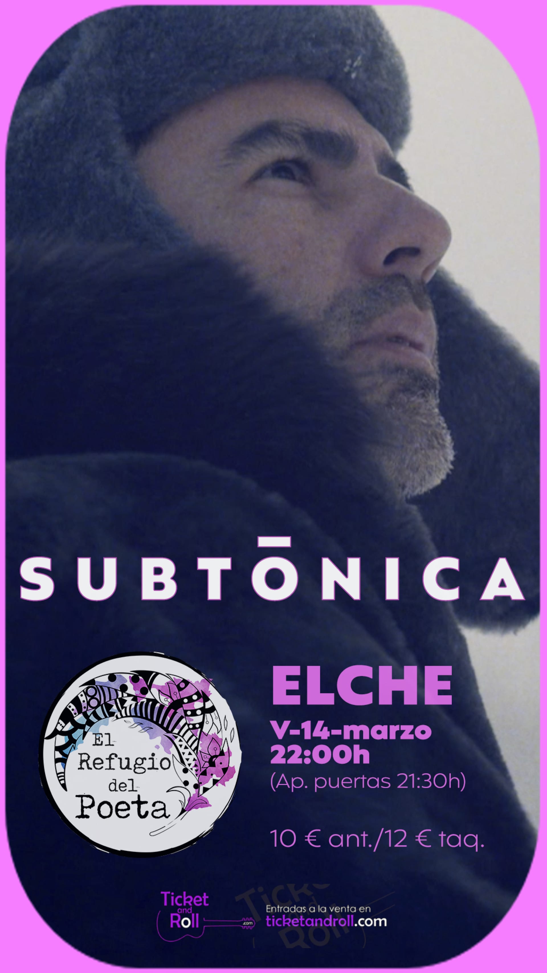 Subtónica en Elche (El Refugio del Poeta)