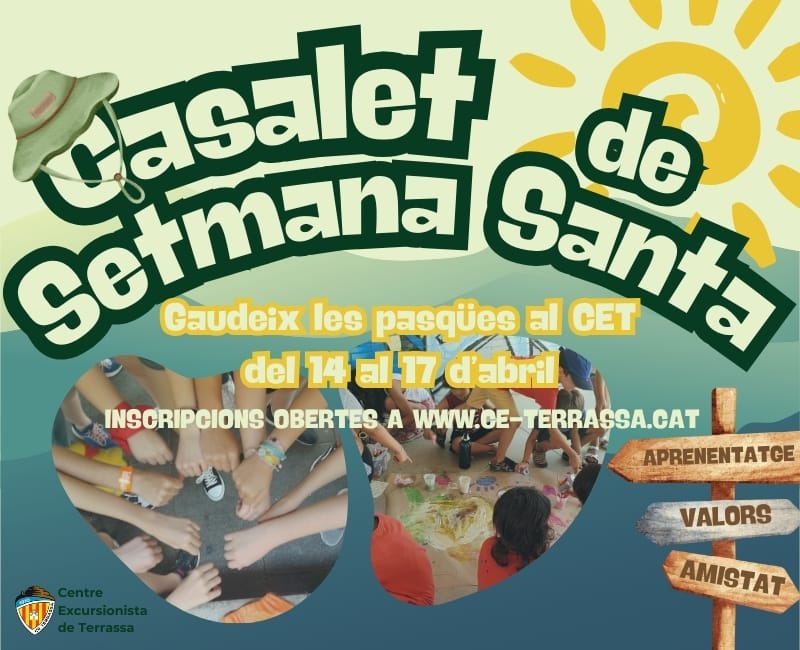 Casal de Setmana Santa del CET