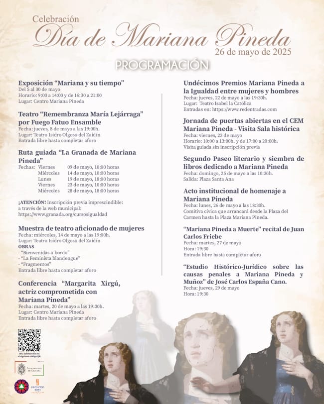 Conferencia: Estudio Histórico-Jurídico sobre las causas penales a Mariana Pineda y Muñoz