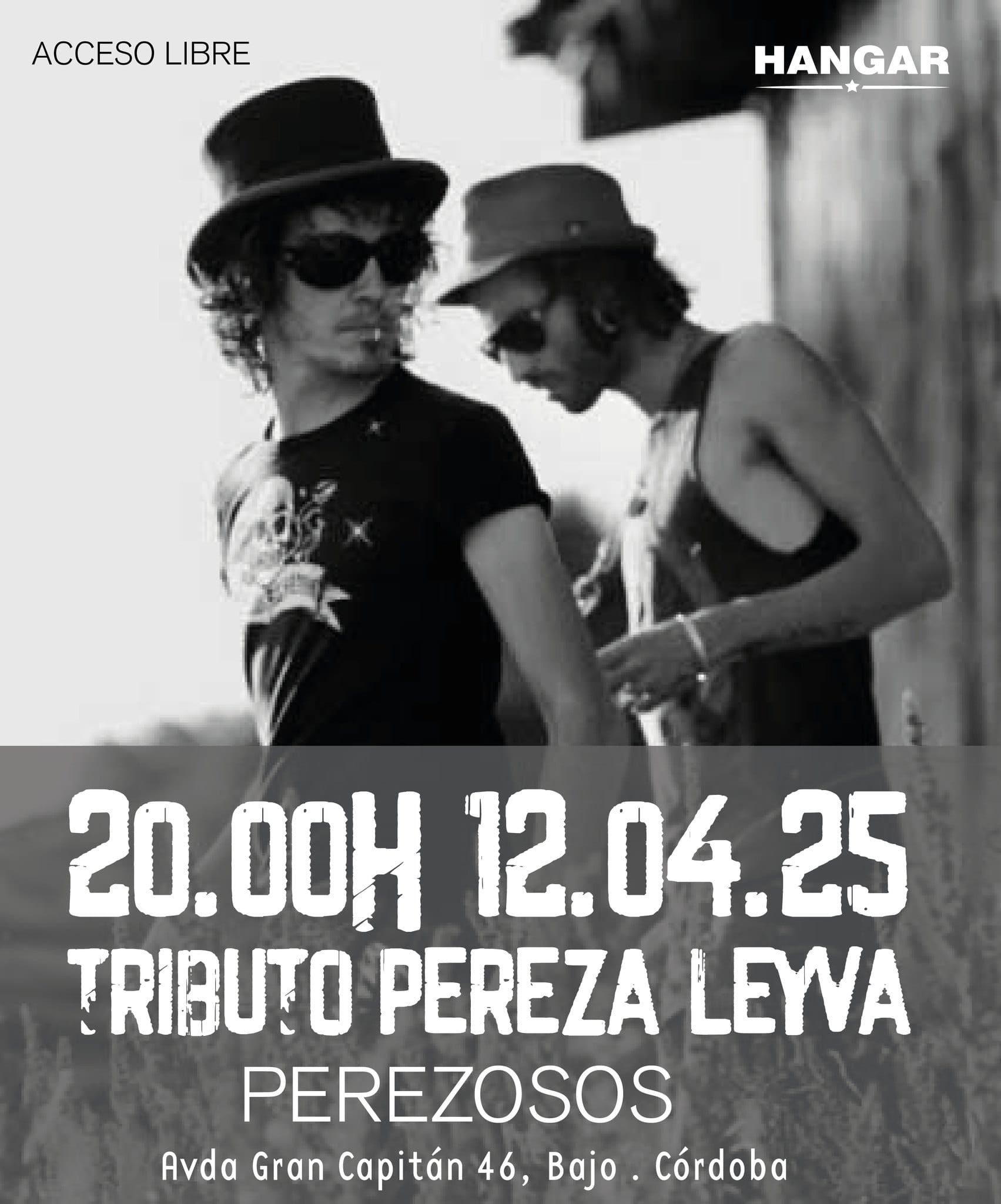 Hangar Cordoba | Tributo Leiva / Pereza