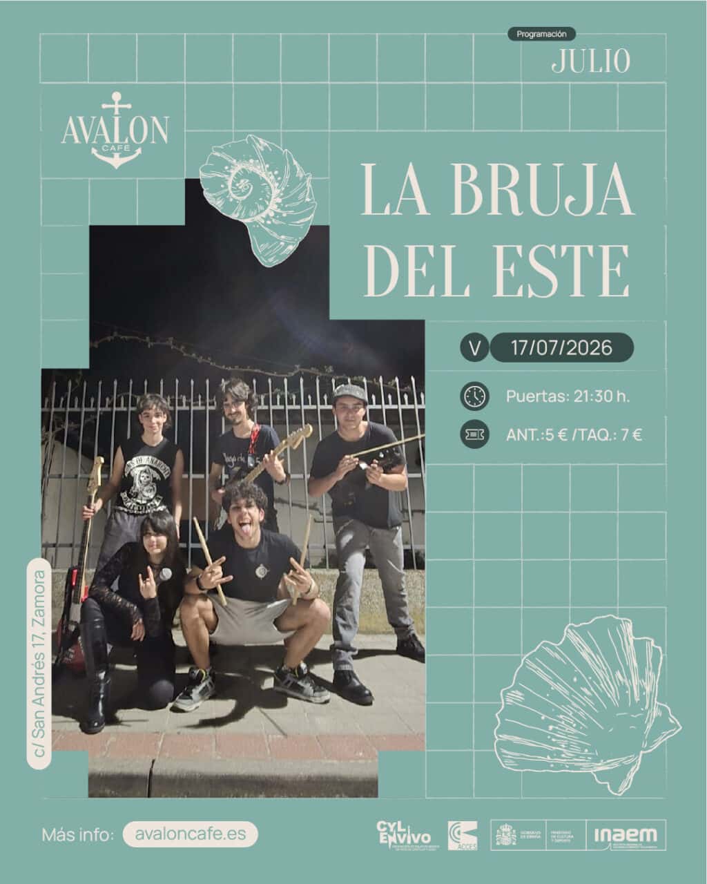 Concierto: La Bruja del Este