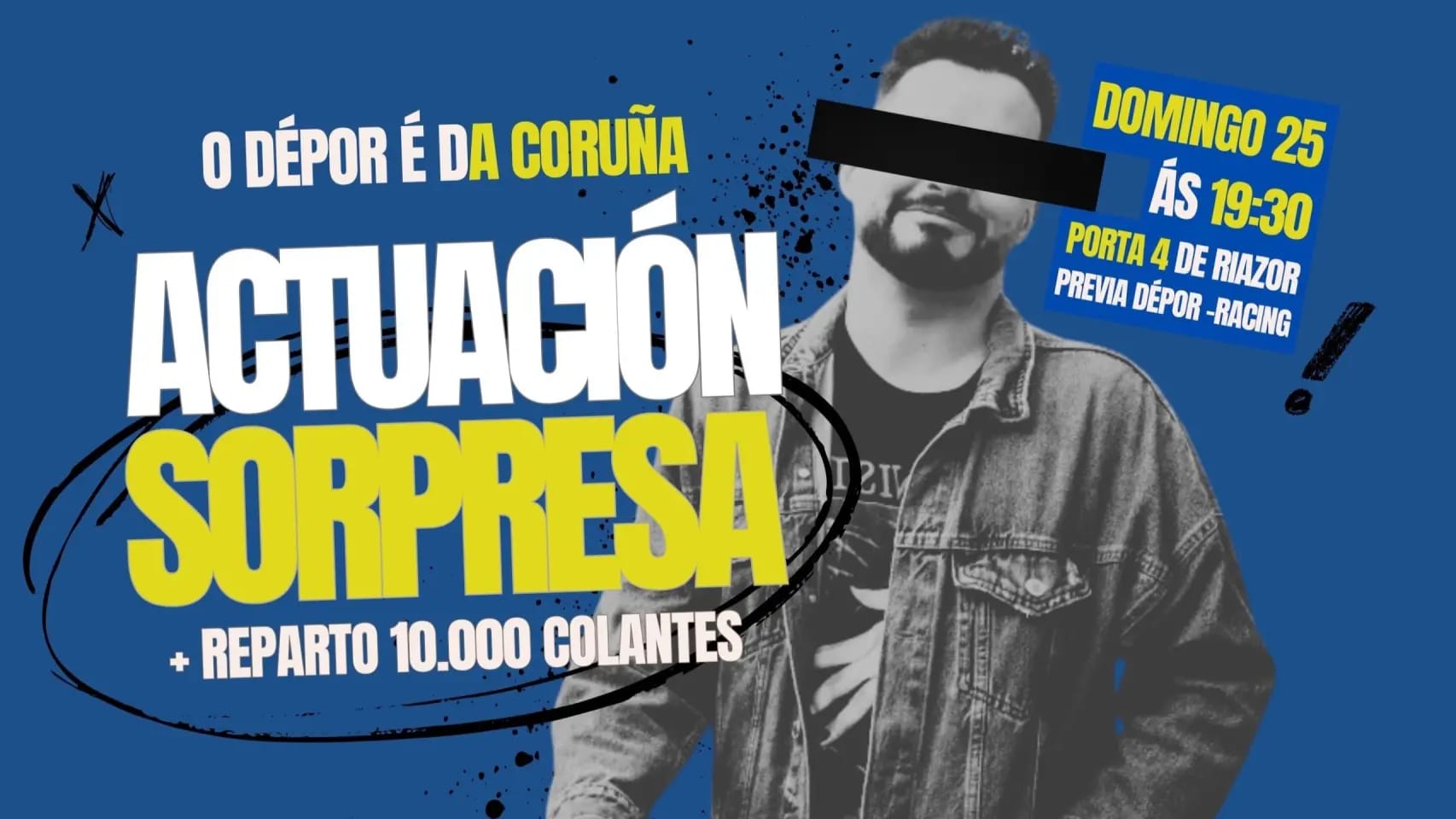 Concierto en gallego por la toponimia del Dépor