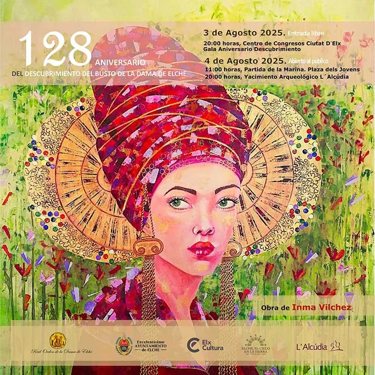 128 aniversario del hallazgo de la Dama de Elche