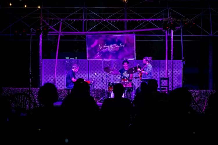 Mandarine Band en concierto