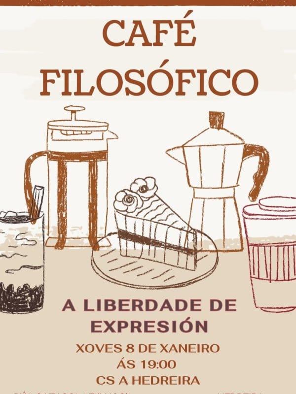 Café Filosófico: A liberdade de expresión