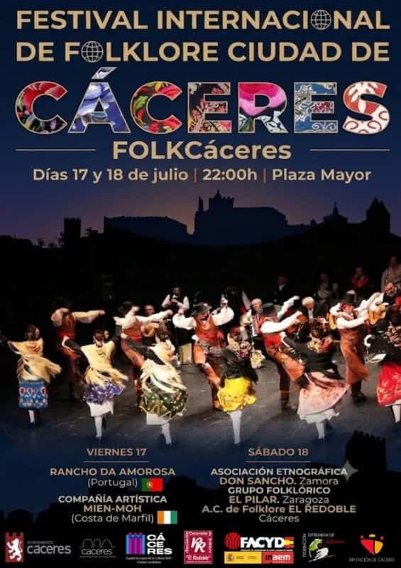 Festival Internacional de Folklore Ciudad de Cáceres 2026
