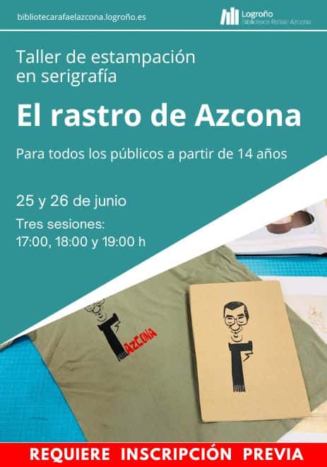 Taller de estampación El rastro de Azcona