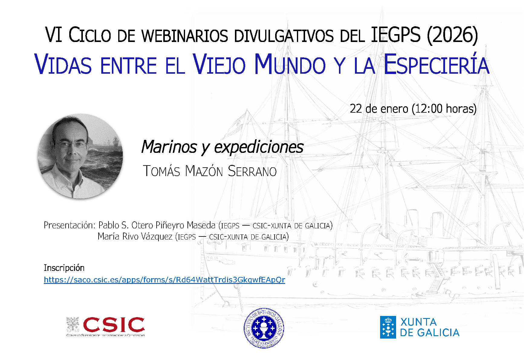 VI Ciclo de webinarios divulgativos del IEGPS
