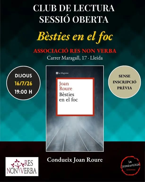 Club de lectura obert dedicat a 'Bèsties en el foc'