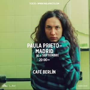 Paula Prieto presenta 'TEMPORAL' en Café Berlín