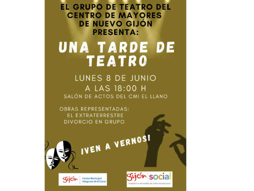 Teatro. Una tarde de teatro.