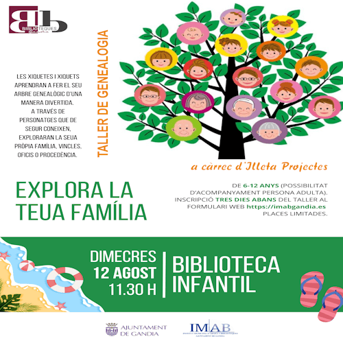 Taller de Genealogía: Explora la teua família