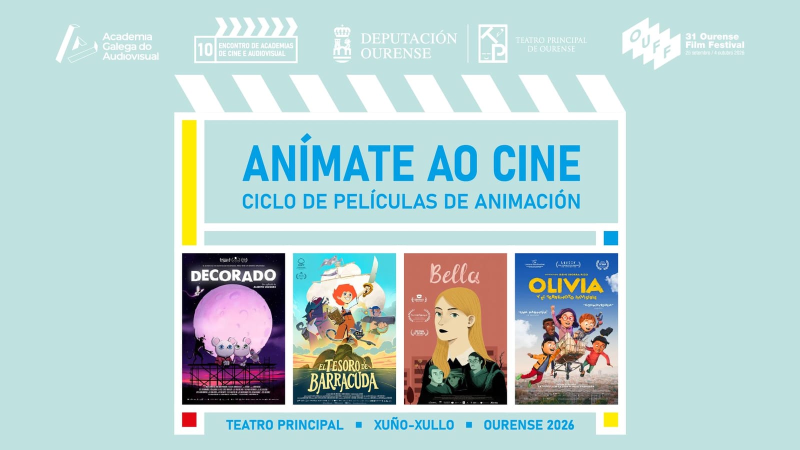 Ciclo Anímate ao Cine: Decorado