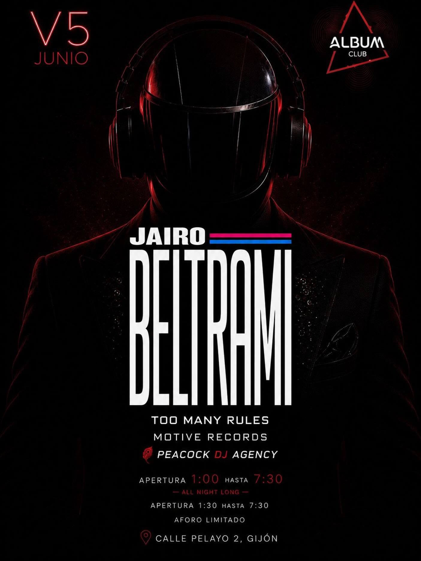 Jairo Beltrami en Album Club