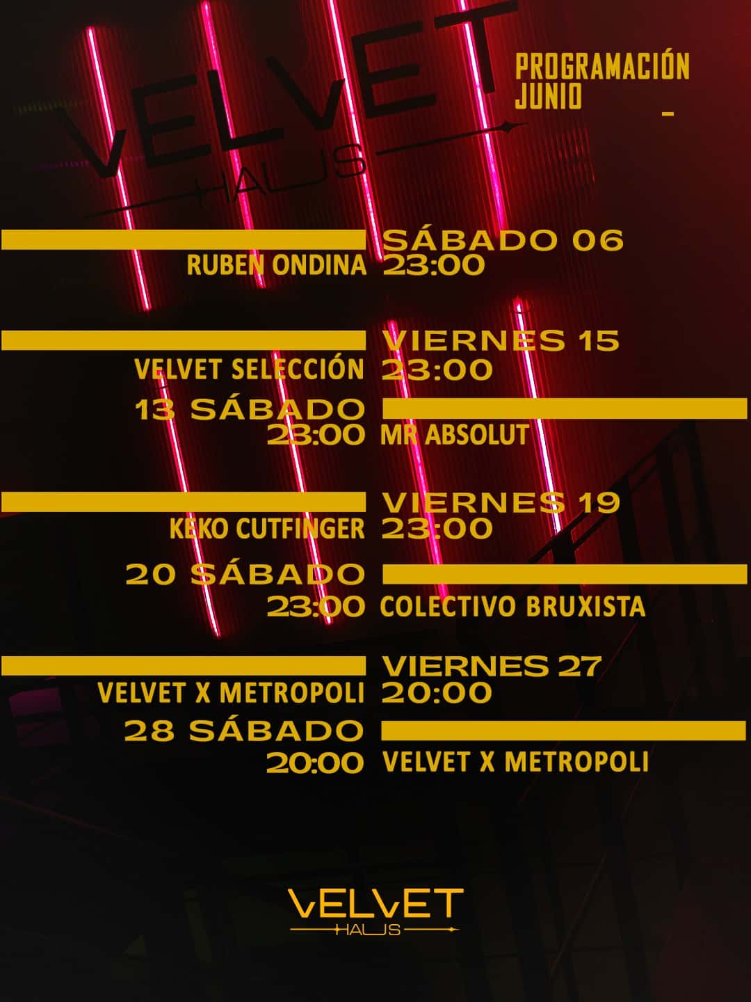 Velvet x Metrópoli