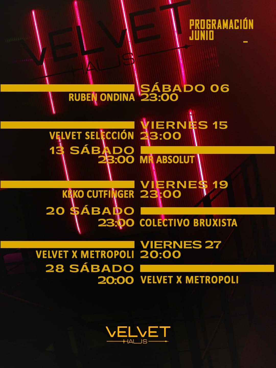 Velvet x Metrópoli