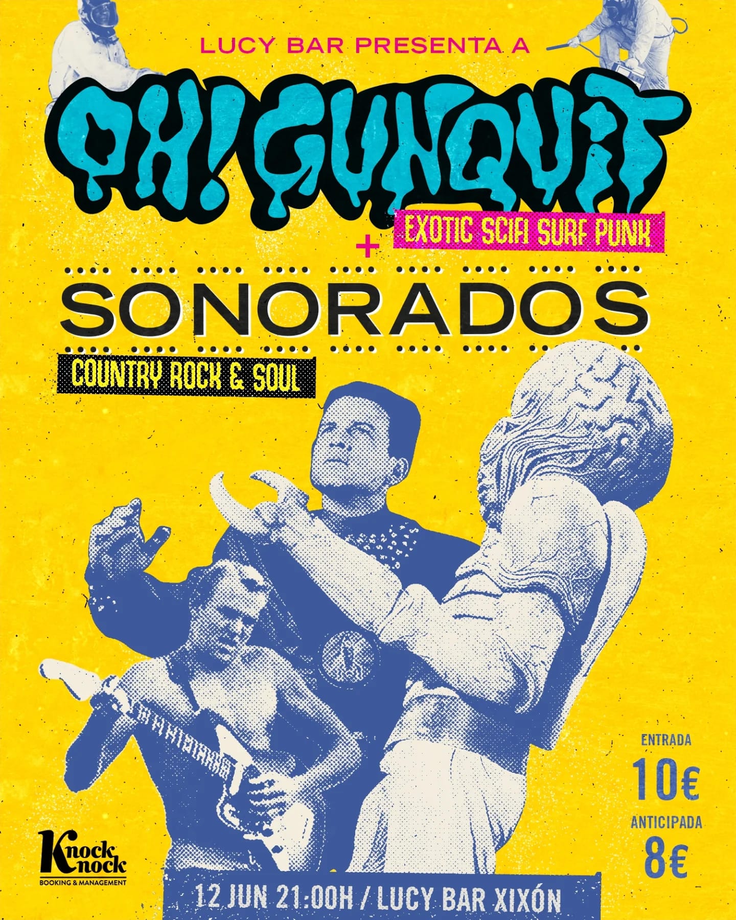 Concierto de Oh! Gunquit y Sonorados