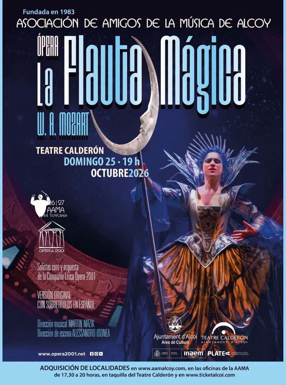 Ópera: La Flauta Mágica