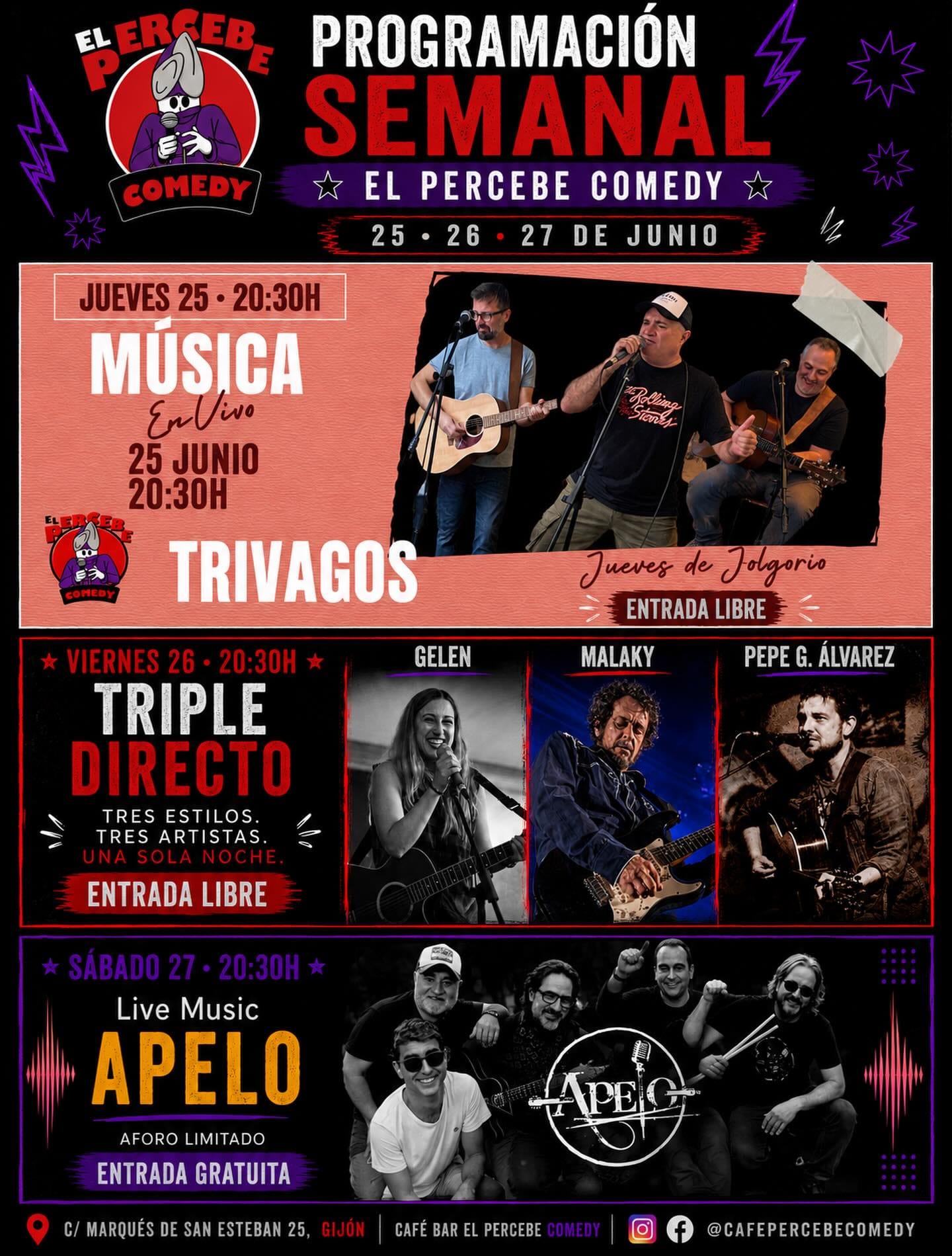 Triple Directo con Gelen, Malaquías Molpeceres y Pepe G. Álvarez