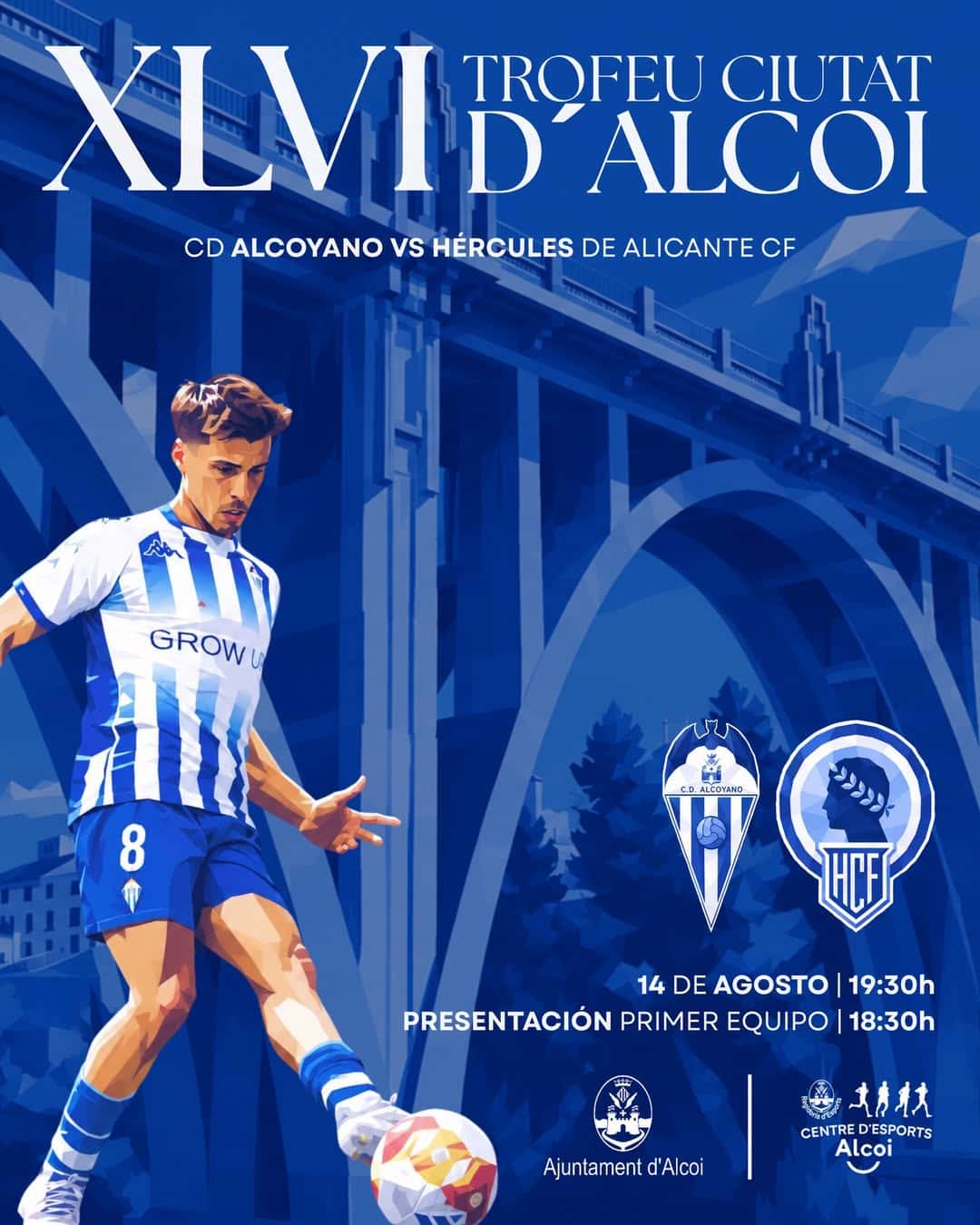 Trofeu Ciutat d'Alcoi: CD Alcoyano vs Hércules de Alicante CF