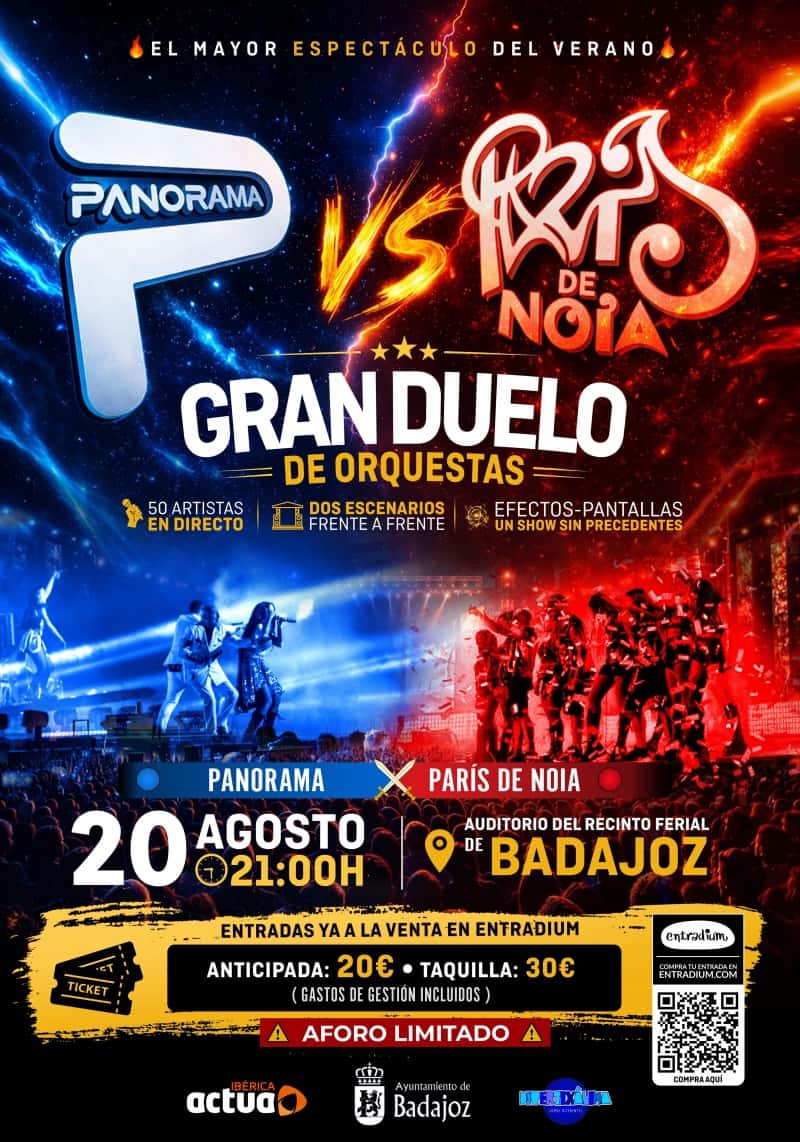 Gran duelo de orquestas: Panorama vs París de Noia