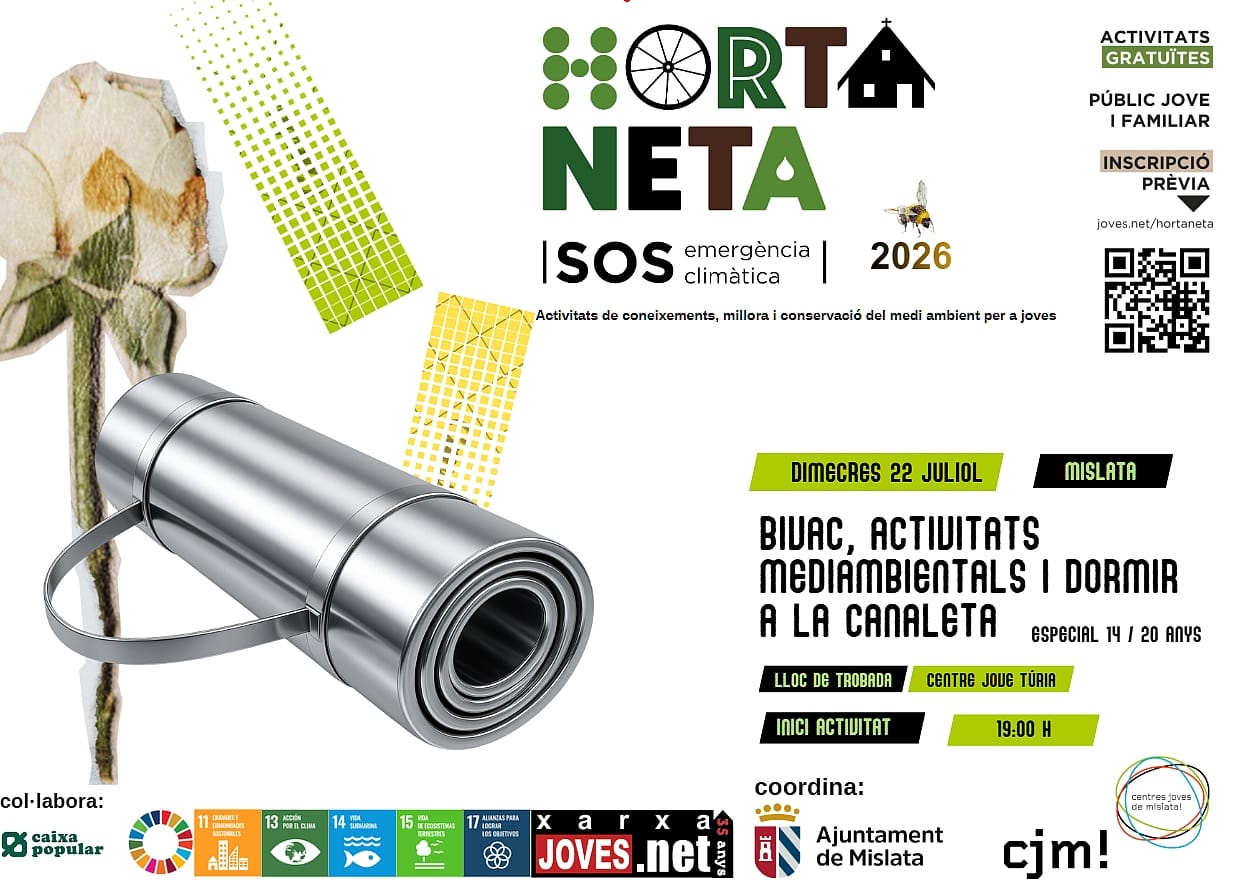 Bivac, activitats mediambientals i dormir a la Canaleta