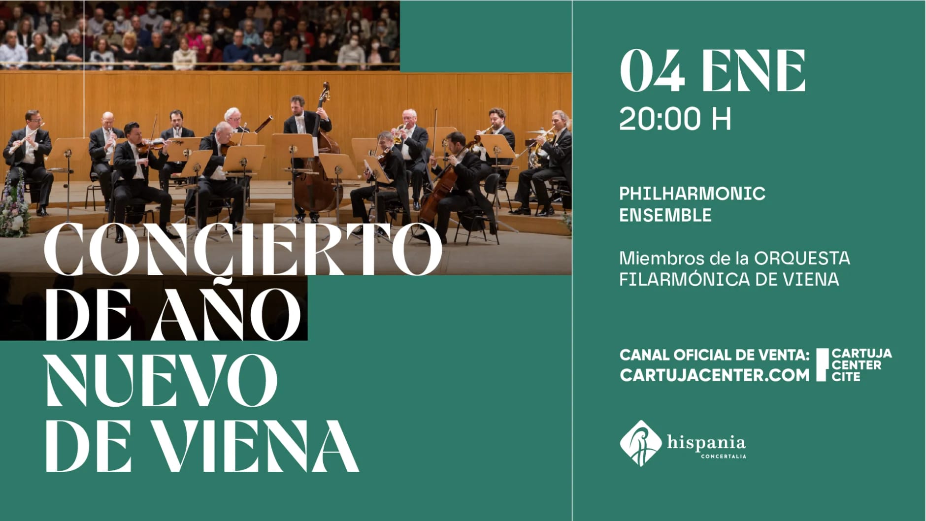 Concierto de Año Nuevo de Viena por Philharmonic Ensemble