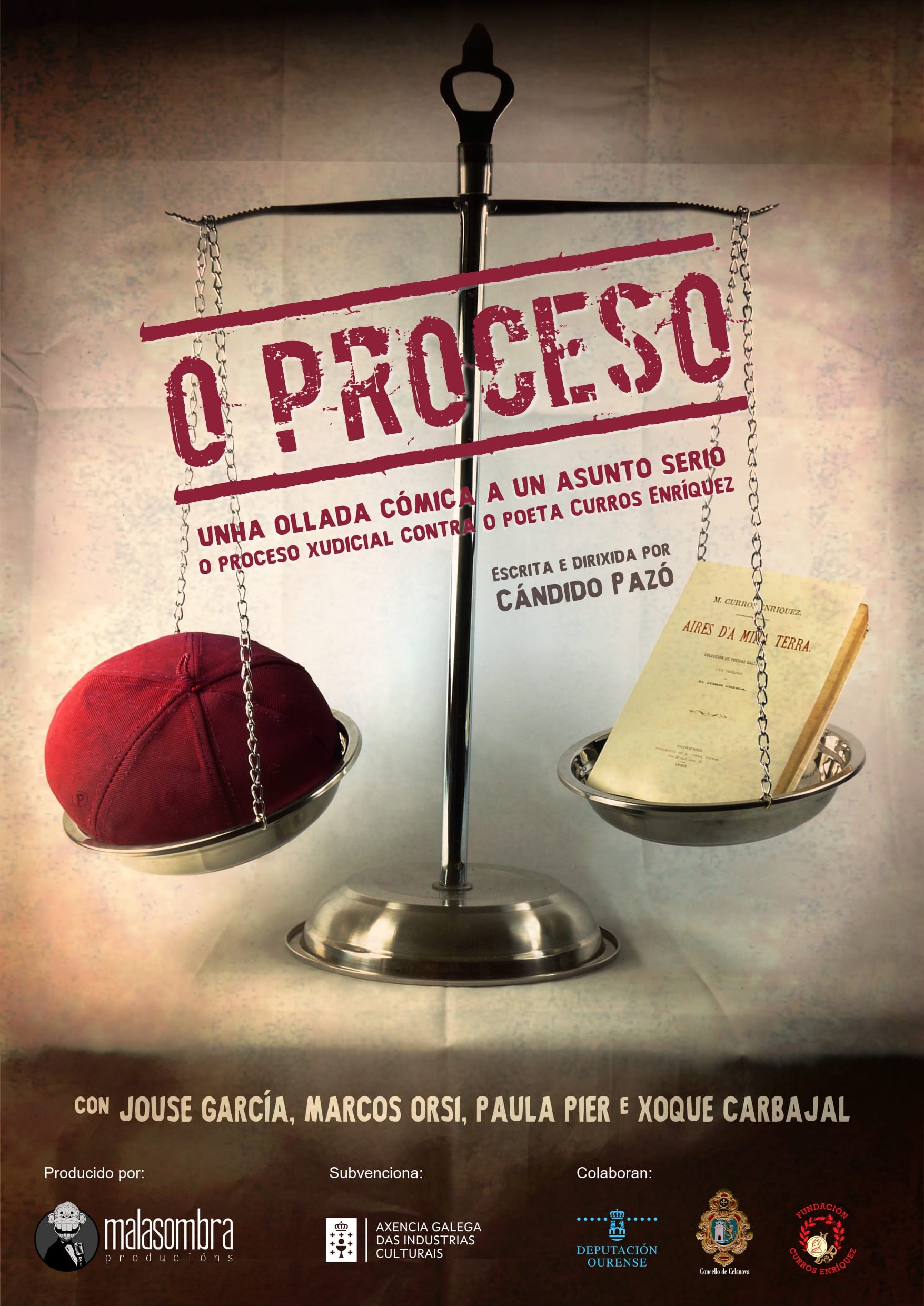 Representaci贸n teatral de O Proceso