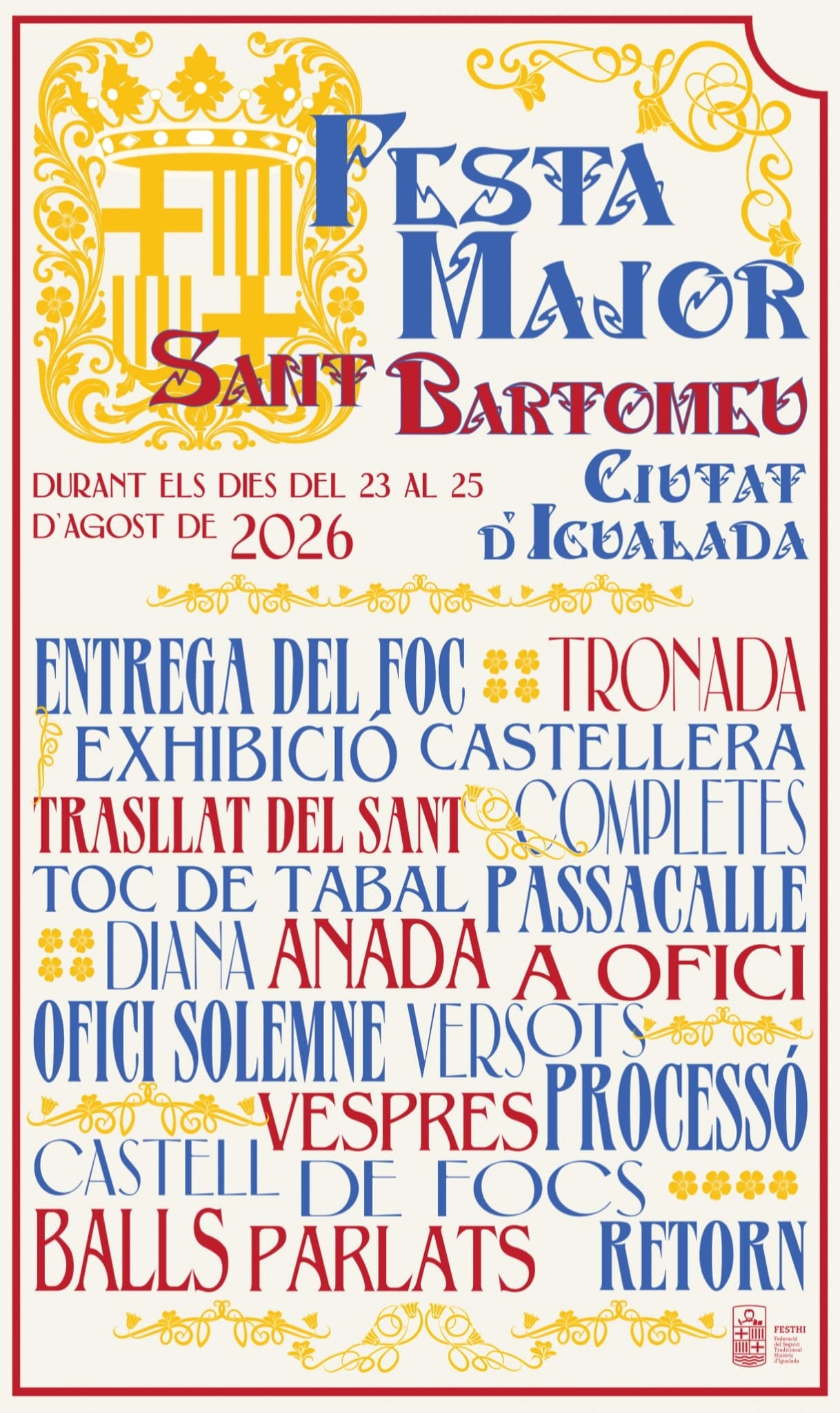 Festa Major de Sant Bartomeu d'Igualada
