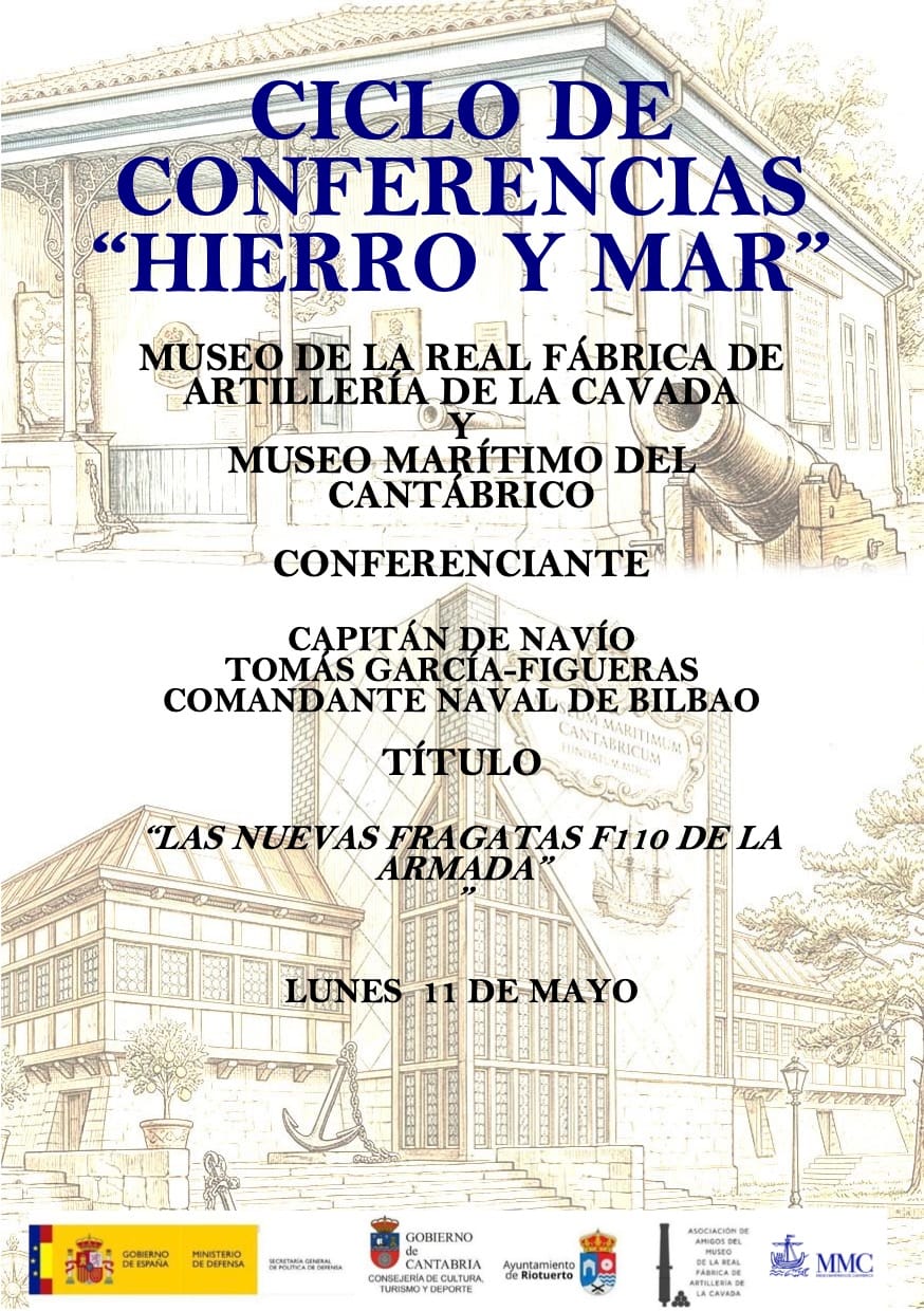 Conferencia: Las fragatas F110 de la Armada (II ciclo Hierro y mar)