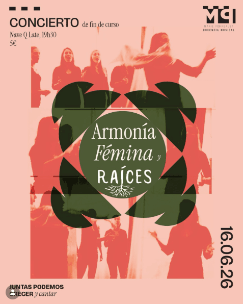 Concierto de fin de curso de Armonía Fémina y Armonía Raíces
