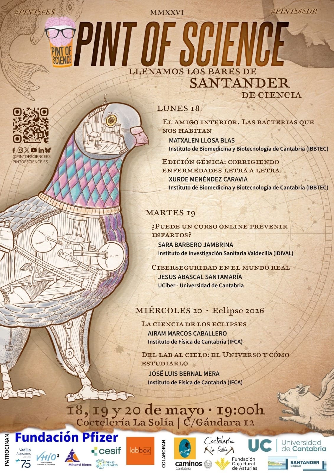 Pint of Science 2026: ¿Hackeo o infarto?
