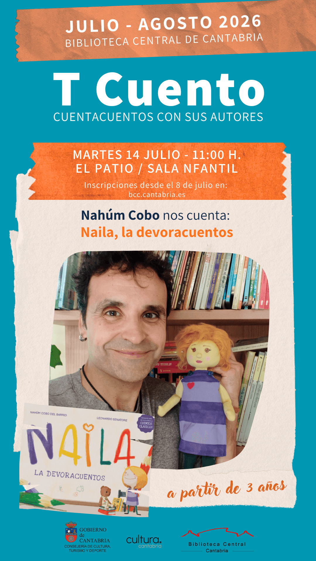 Nahúm Cobo nos cuenta 'Neila, la devoracuentos'